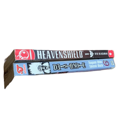 Manga book set Heavenshield 1 Ryu Blackman Deathnote 6 Tsugumi Ohba - Picture 3 of 4